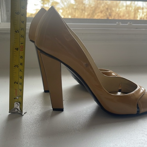 Jimmy Choo peep toe block heels - Picture 11 of 11